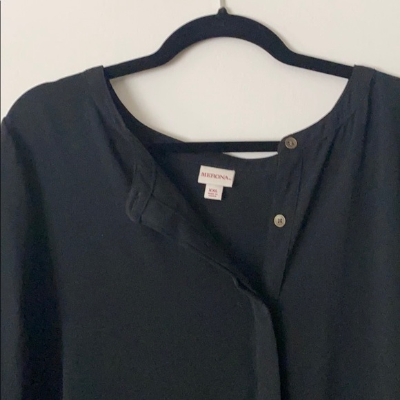 Merona black shirt dress XXL - Picture 2 of 4